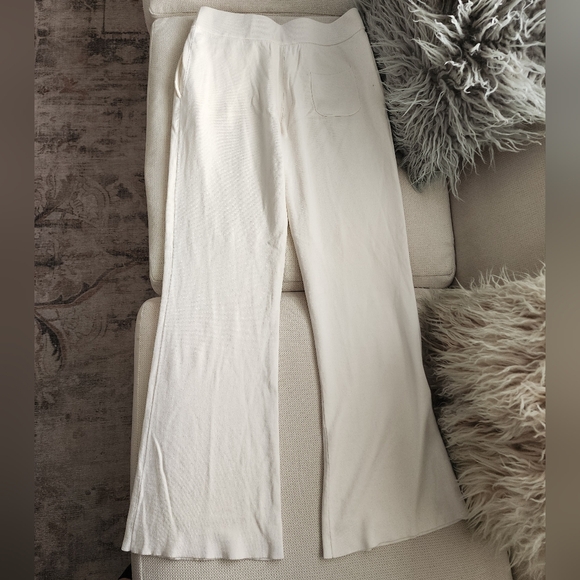 Olivia Von Halle Carmel Alaska Ivory Pants - Picture 8 of 10